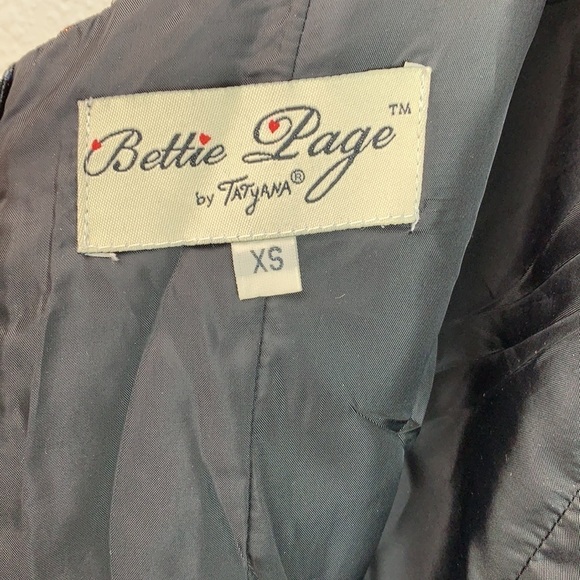 Betty Paige copper metallic 50s retro wiggle dress - Picture 7 of 10